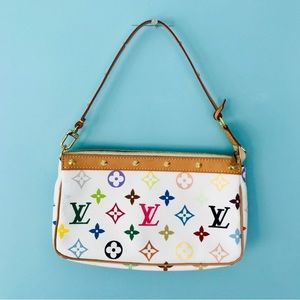 Louis Vuitton Monogram Multicolor Pochette *AUTHENTIC*